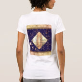 18th結婚's Cat's Eye & Porceleous Blue Tシャツ (裏面)