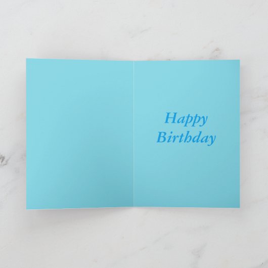 18th誕生日カード カード (内部)