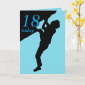 18th誕生日カード カード (黄色い花)