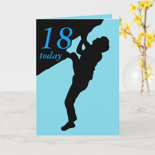 18th誕生日カード カード (黄色い花)