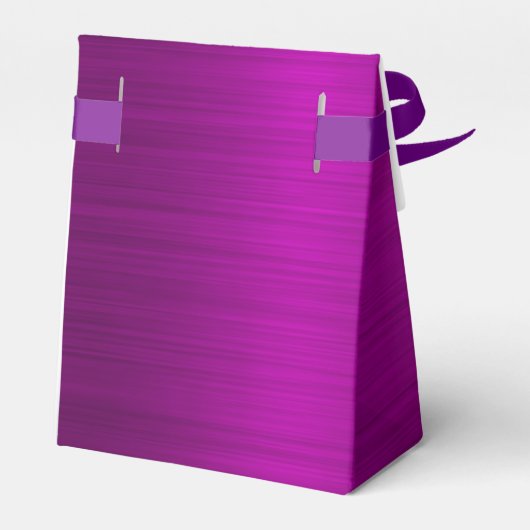 18th誕生日パーティー紫ピンクお感謝していしモノグラム フェイバーボックス (裏面サイド)