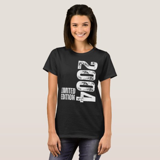 18th誕生日ボーイギフト18年デコレーションガール20 tシャツ (正面フル)