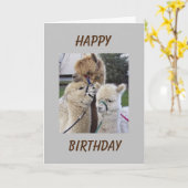 **18th**誕生日の願い – "YOU"カード専用 カード (黄色い花)