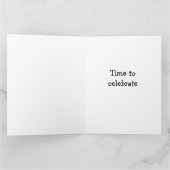 「18th」誕生日の「FRING DONKEY GREETING」 カード (内部)