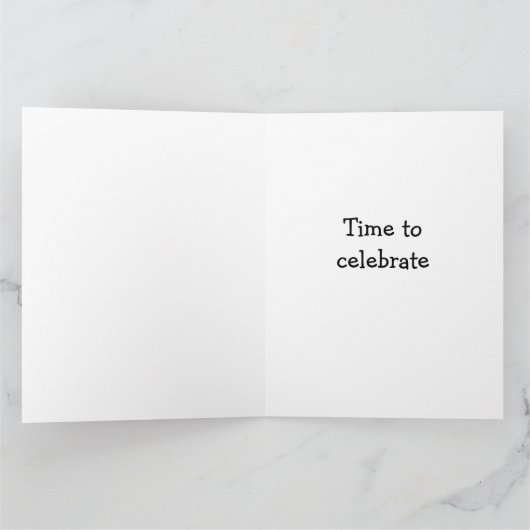 「18th」誕生日の「FRING DONKEY GREETING」 カード (内部)