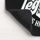 18th Birthday I'm Legally An Adult Is Hilarious Fu マウスパッド (コーナー)