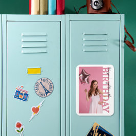 18th Birthday Photo college Party  マグネット