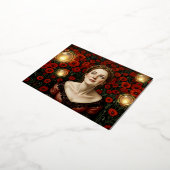 18th Century Light Orb - 箔シーズンポストカード (回転した状態)