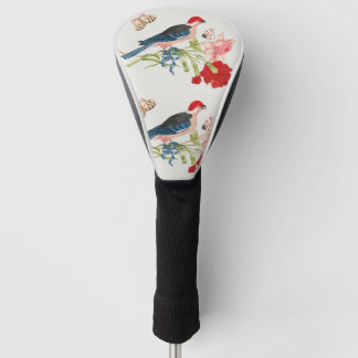 18th Century Vintage Birds, Flowers & Butterflies ゴルフヘッドカバー
