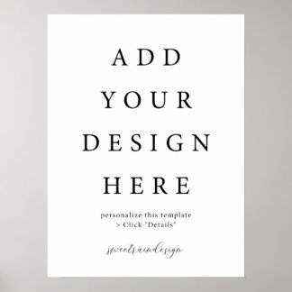 18x24インチ縦型/ポートレートのポスター記号 ポスター