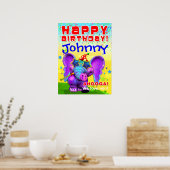 18x24インチGiggleBellies Peanut誕生日スターポスター ポスター (キッチン)