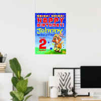 18x24インチGiggleBelliesバッキー誕生日ポスター ポスター | Zazzle.co.jp