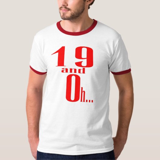 19およびOh altのTシャツ(背部) Tシャツ (正面)