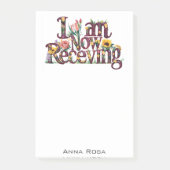 *~* 19フローラAP85マニフェストを受信している ポストイット (正面)