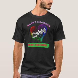 19ホホホサンタの小さなヘルパーメリークリスマス  Tシャツ