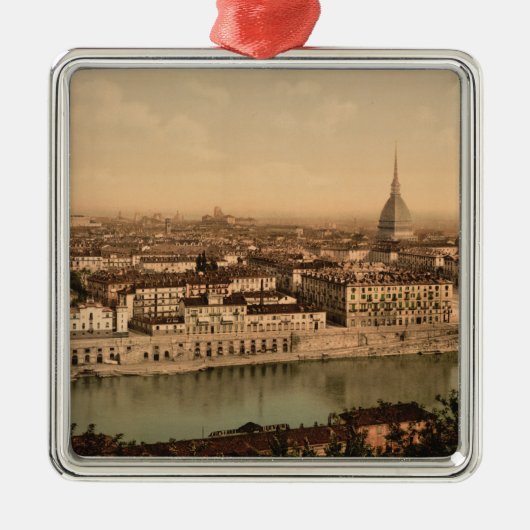 19世紀なトゥーリン、ピードモント、イタリア メタルオーナメント (正面)