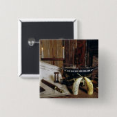 19世紀な大尉のからのDesk目的 缶バッジ (正面&裏面)