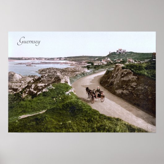 19世紀のガーンジー ポスター (正面)