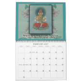 19世紀のスケッチカレ日本のンダー カレンダー (2月 2027)