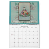 19世紀のスケッチカレ日本のンダー カレンダー (3月 2026)