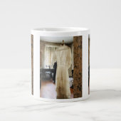 19世紀のドレ結婚ス ジャンボコーヒーマグカップ (正面)