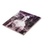 19世紀のビクトリア時代の人の女性 タイル (側面)