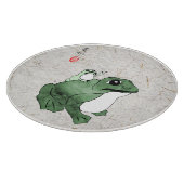 19世紀のビッグ日本のカエル小蛙 カッティングボード (角)