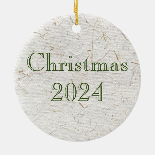 19世紀のビッグ日本のカエル小蛙 セラミックオーナメント (裏面)