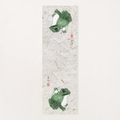 19世紀のビッグ日本のカエル小蛙 ヨガマット (正面)