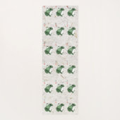 19世紀のビッグ日本のカエル小蛙 ヨガマット (裏面)