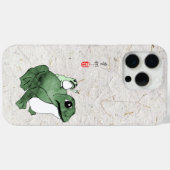 19世紀のビッグ日本のカエル小蛙 Case-Mate iPhoneケース (裏面 (横))