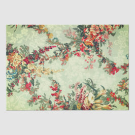 19世紀のフローラ工芸  薄葉紙