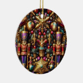 19世紀のブリキ兵士達 セラミックオーナメント (右)