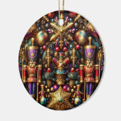 19世紀のブリキ兵士達 セラミックオーナメント (左)