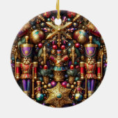 19世紀のブリキ兵士達 セラミックオーナメント (裏面)