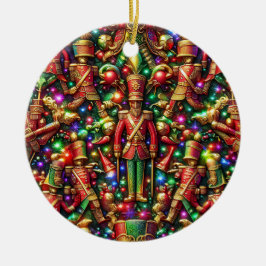 19世紀のブリキ兵士達 セラミックオーナメント