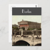 19世紀のベルリン ポストカード (正面/裏面)