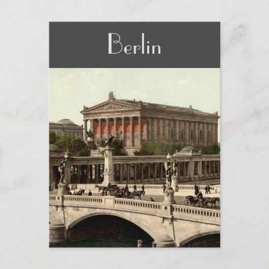 19世紀のベルリン ポストカード (正面)