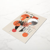 19世紀のホイモダンル結婚・招待状 箔招待状 (回転した状態)