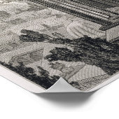 19世紀のムエジンの祈りの言葉への呼び出し ポスター (角)