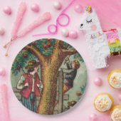 19世紀のリンゴ摘みピクニックプレート ペーパープレート (パーティー)