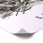 19世紀のワッセルプリント ポスター (角)