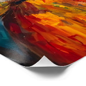 19世紀の人々が電話を使頭が切れるう ポスター (コーナー)