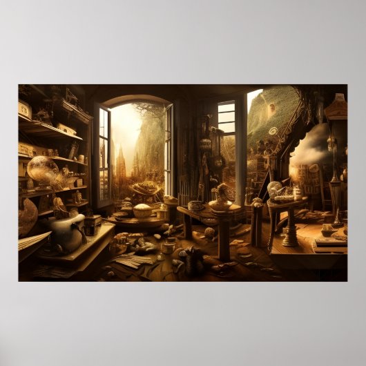 19世紀の古着屋 ポスター (正面)