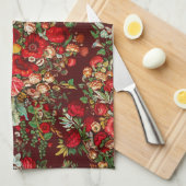 19世紀の産業芸術のイメージ キッチンタオル (四つ折り)