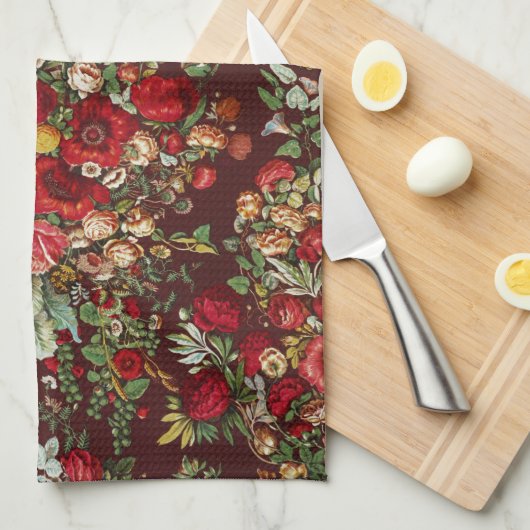 19世紀の産業芸術のイメージ キッチンタオル (四つ折り)