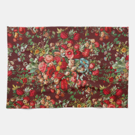 19世紀の産業芸術のイメージ キッチンタオル