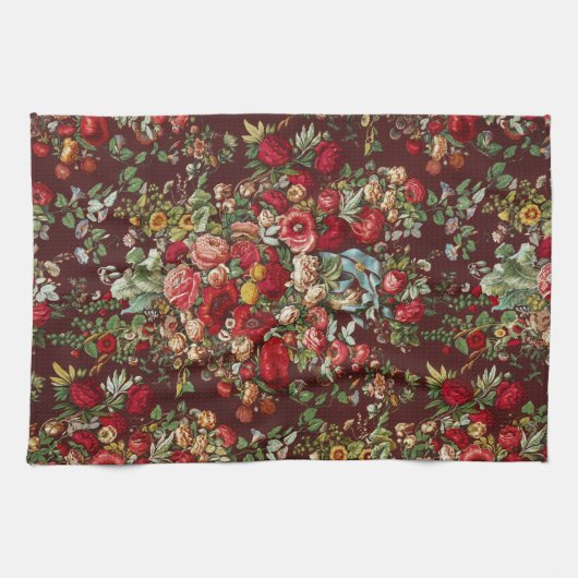 19世紀の産業芸術のイメージ キッチンタオル (横)