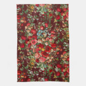 19世紀の産業芸術のイメージ キッチンタオル (縦)