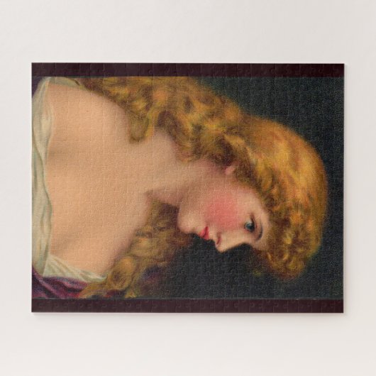 19世紀の美しい女性 ジグソーパズル (横)